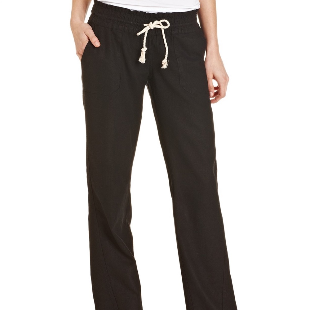 Black flowy pants